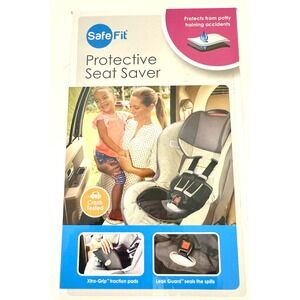 SafeFit Protective Child Seat Saver Leak Guard Xtra Grip Car Seat Stroller New